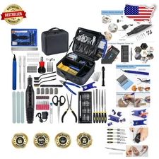 Complete 3D Printer Accessory Kit: 124Pcs Rotary Tool, Cleaning, Craft Tools