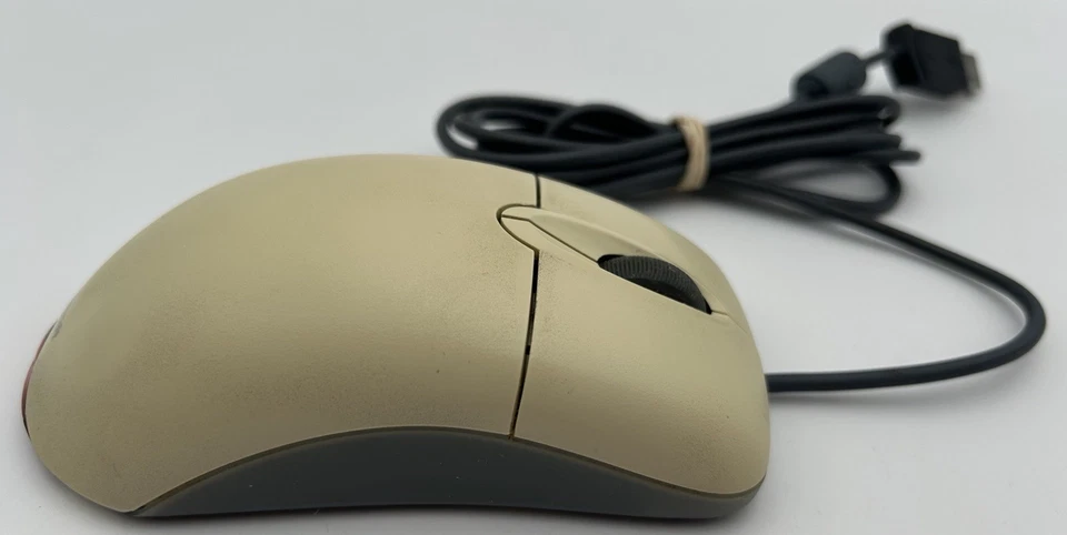 Microsoft Optical USB & PS/2 Compatible Wheel Mouse Wired X08-70400 Tested GUC - Image 4 of 4