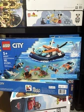 * RETIRED *LEGO CITY: Explorer Diving Boat (60377) BRAND NEW FACTORY SEALED!!!