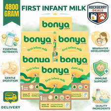 6x Bonya by Kendamil 1 First Infant Milk Formula from Birth 800g (2x400g)