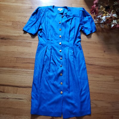 Vintage Adrianna Papell Joo 80s Golden Girls Silk Turquoise Dress Sz 14 Retro | eBay Vintage Adrianna Papell Joo 80s Golden Girls Silk Turquoise Dress Sz 14 Retro | eBay
