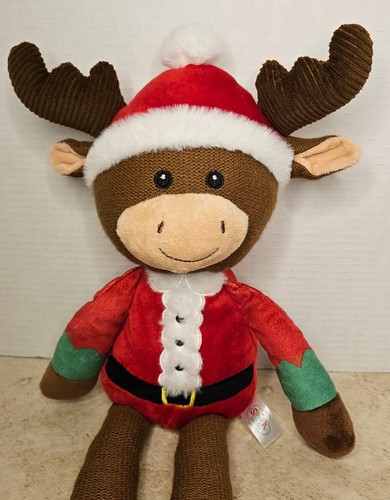 Juguete de peluche tejido de reno Sonajero Bebé Chispa Crear Imagine Niño 18" - Imagen 10 de 13