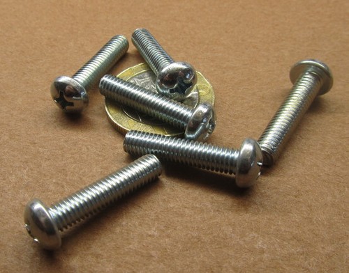 Zinc Plated Round Head Phillips Drive Machine Screw 10-24 x 7/8", 100 pcs - Picture 10 of 11