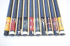 LOT OF 10 POOL CUES New 58'' Billiards Cue Stick - Pool Cue Stick C FREE SHIP