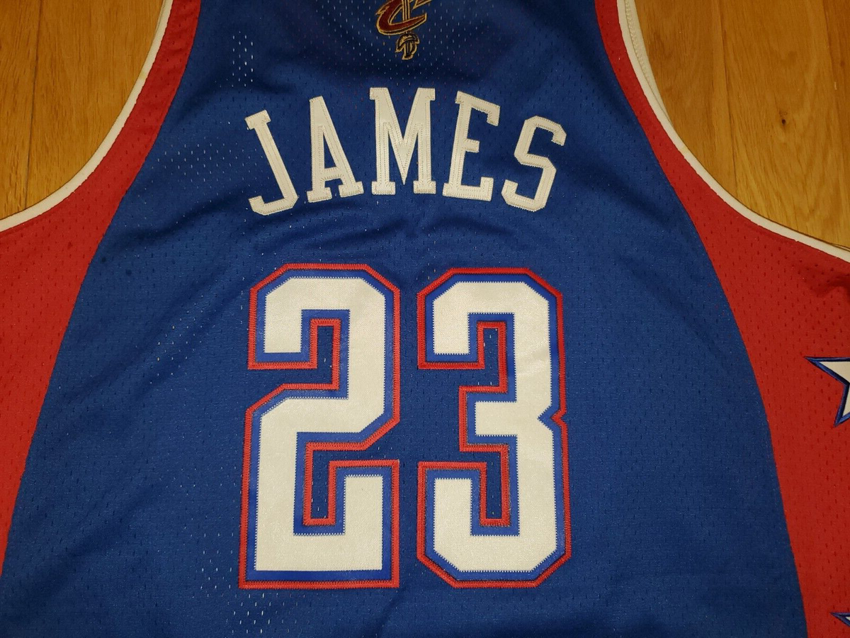 Vtg Nike LeBron James 2004 All Star Team Rookie NBA Swingman