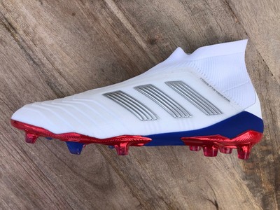 adidas blue and red cleats