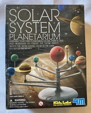 Solar System Planetarium Model Kit Kidz Labs 4M Science Exploration- NEW SEALED