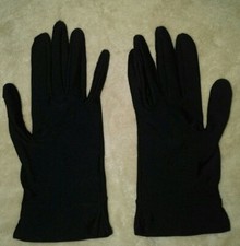 Vintage Womens Isotoner Gloves for Hands Beautiful by Aris - Black, One Size
