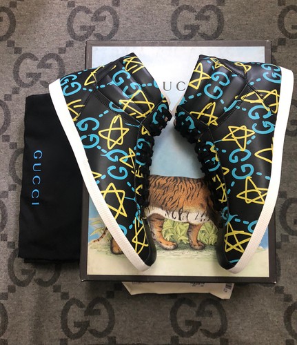 NUOVO 100% Autentico Gucci GHOST Scarpe da ginnastica STELLE EDIZIONE  LIMITATA dimensione G 9 US 10 | eBay