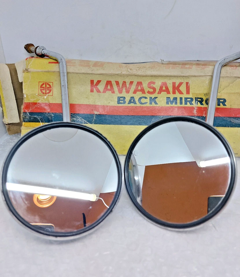 Espejo retrovisor genuino Kawasaki GA GA2 GA3 G3SS GA5 B1 A1 G7 A7 MC1 NUEVO DE STOCK Foto 4 de 4