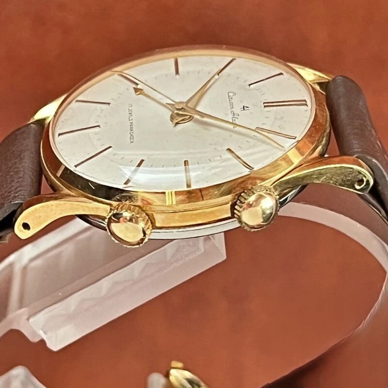 Citizen Vintage Alarm 4Hands 1962 Unused 20MICRONS C.G.P 17 Stone Manual Winding