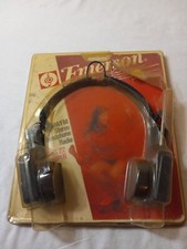 Foldable Emerson Am Fm Stereo Headset works