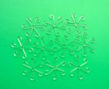 Small Stem Supports - 10 Pack Plant Supports - Climbing Houseplant Leaf Supports