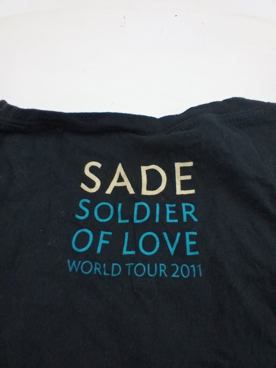 Vintage SADE SOLDIER Of Love TOUR 2011 T Shirt, Sade t shirt Vintage SADE SOLDIER Of Love TOUR 2011 T Shirt, Sade t shirt