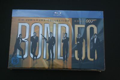 James Bond - Bond 50: Die James Bond Jubiläums-Collection Bluray - 23 Discs