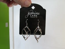 Jasmine Lane Jewelry Hypoallergenic Earrings, Spiral, NEW