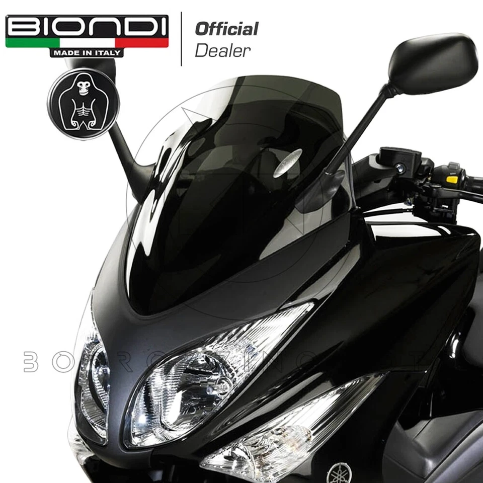Biondi Pare-brise Sport Bas Spoiler Fumée 'sombre Yamaha T-max Tmax 500 2010