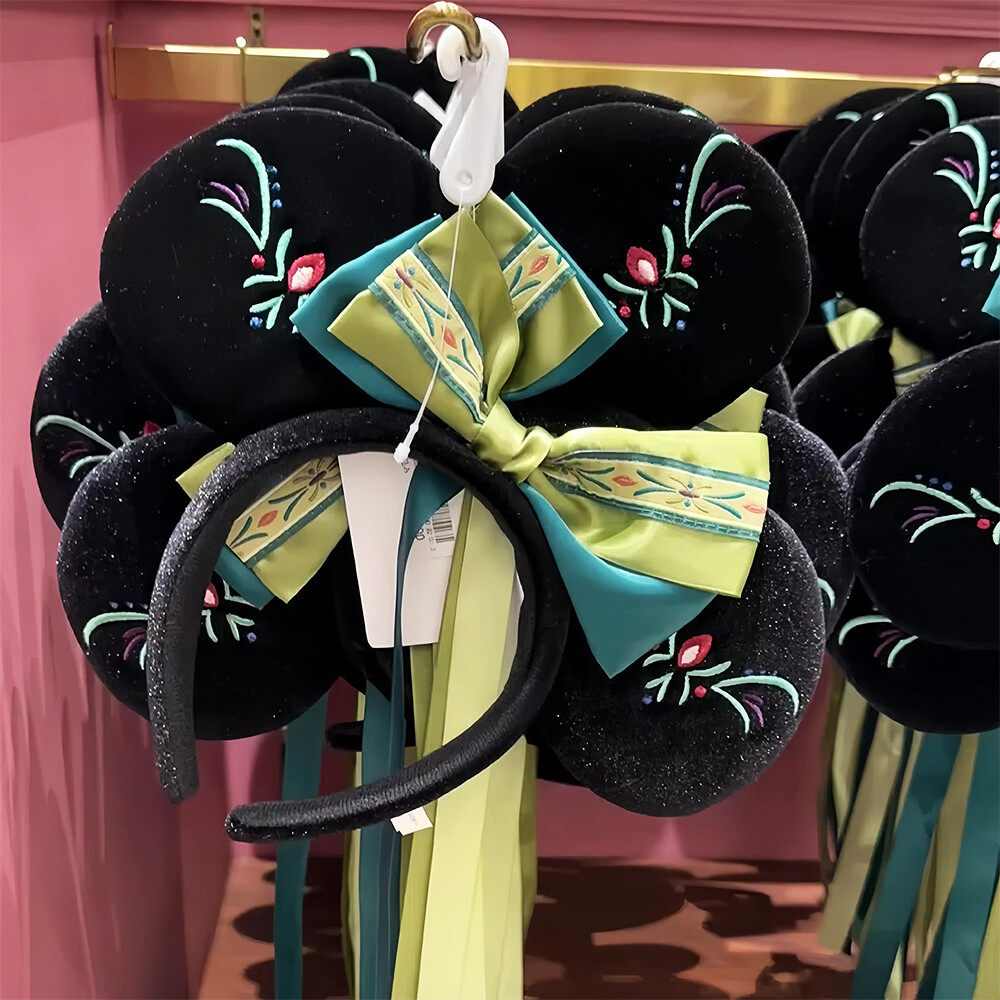 Disney* Parks Frozen Anna Fantasy Springs Green Minnie Ears  display picture 2