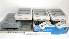 SNES Nintendo Super Famicom Console Select Color & Accessory Tested Working