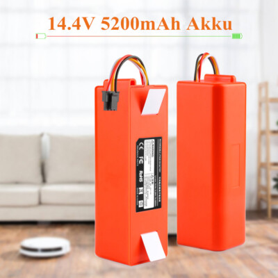 14.4V 5200mAh Akku für Xiaomi Mijia Roborock S50 S51 Millet Sweeper Robot Vacuum