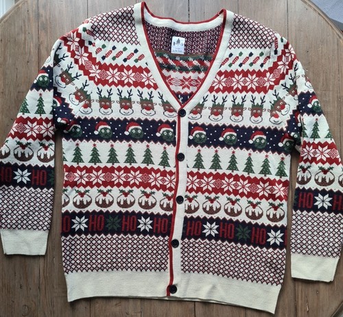 GEORGE Mens Christmas Cardigan Size XL 