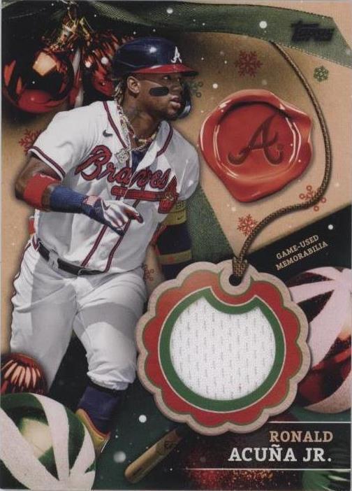 2024 Topps Holiday - Ronald Acuña Jr. #RC-RAJ - 1 of 1