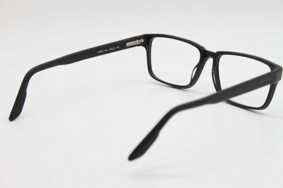 COLUMBIA C8000 001 BLACK BLUE MEN\'S EYEGLASSES FRAMES 58-16 Columbia Men main image 4