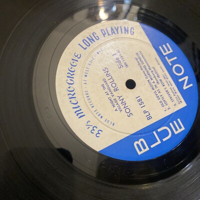 SONNY ROLLINS A Night At The Village Vanguard BLUE NOTE 1581