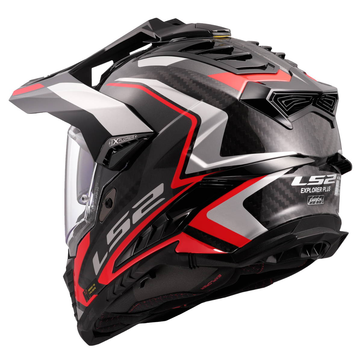 LS2 MX701 EXPLORER CARBON FIBRE ADVENTURE MOTORCYCLE QUAD LS2 MX701 EXPLORER CARBON FIBRE ADVENTURE MOTORCYCLE QUAD