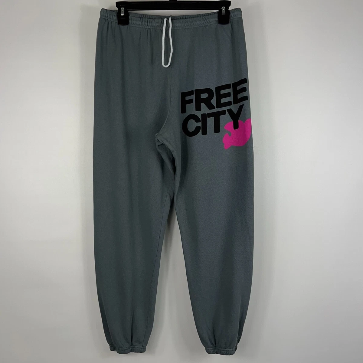 Gray free city sweatpants hot sale