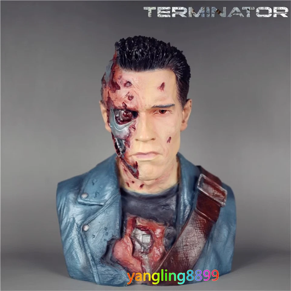 The Terminator T800 Damaged Ver. Statue Action Figure Model Collection Toy 24cm - Image 2 of 4