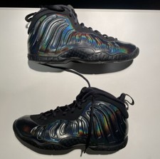 Nike Little Posite One GS Legion Green 2017 Size 7Y Used 644791-301