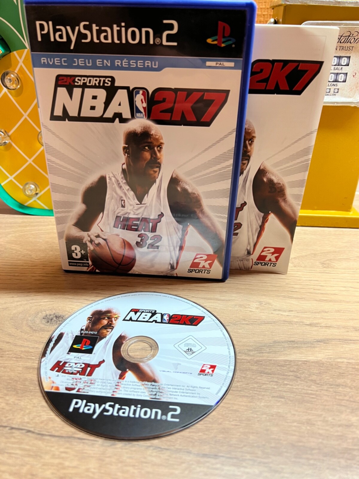 NBA 2K7 - PS2 - Bon état - Complet - PAL -