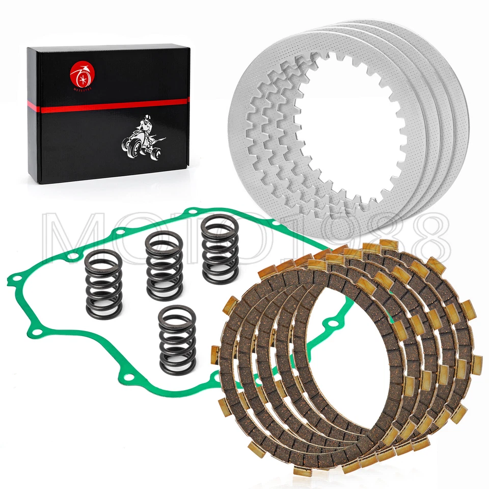 Kit y junta de resortes de embrague de alta resistencia 1988-2007 para Kawasaki Ninja 250R EX250 Foto 2 de 4