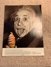 Volantino originale 2000 annuncio 10,5-8” Frostline Frost line Gelato Albert Einstein