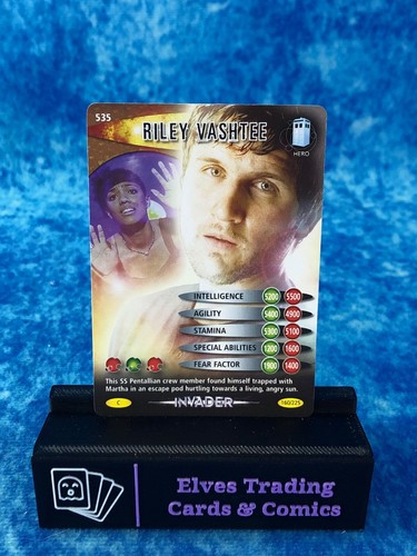 Tarjeta coleccionable Doctor Who Battles in Time 3: Invader única CCG de Topps 2007 - Imagen 283 de 402