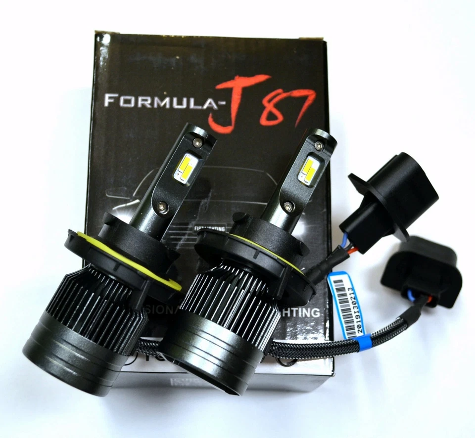 LED Kit G8 100W 9008 H13 6000K White Two Bulbs Head Light Plug Play Upgrade Lamp - Image 2 of 4