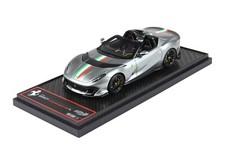 BBR 1/43 Ferrari 812 Competizione A Coburn Grey Italian Flag Limited 28pcs