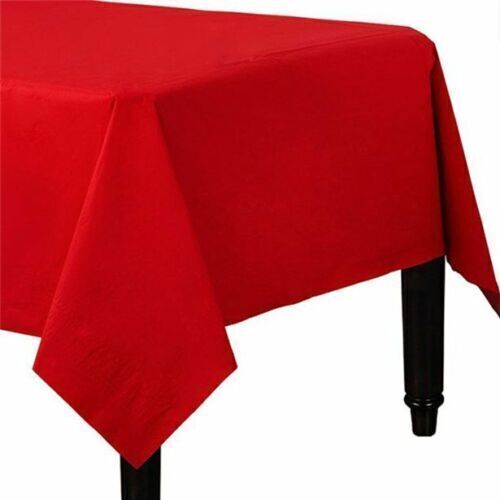 Disposable Paper Table Cloth 90cm Square Folded Table Cover for Catering Parties - Picture 48 of 82