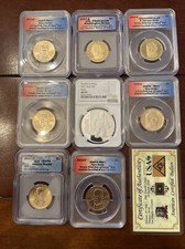Estate Sale Coins  Auction Lot Silver Currency Gold SLAB LOT 3