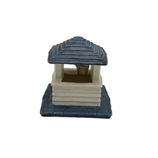 Vintage Byron Molds Wishing Well Christmas Village 1989