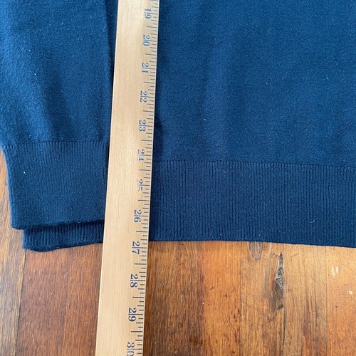 Kangol Sweater Mens Large Blue Pullover Casual Crew Neck Long Sleeve Knit - Picture 7 of 13