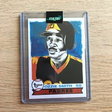 Ozzie Smith Remix 2020 Card 05 - Project San Diego Padres Topps Custom RC