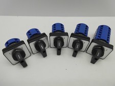 20 AMP ROTARY CHANGEOVER SELECTOR CONTROL SWITCH PANEL MOUNTED CAM GENERATOR 