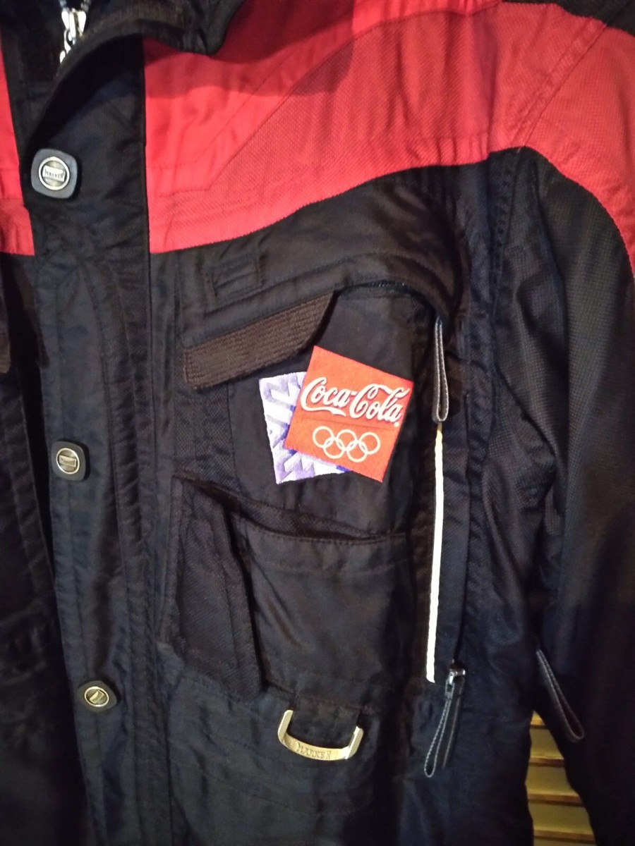 Coca Cola Coat Jacket 2002 Salt Lake City Winter Olympics Official 