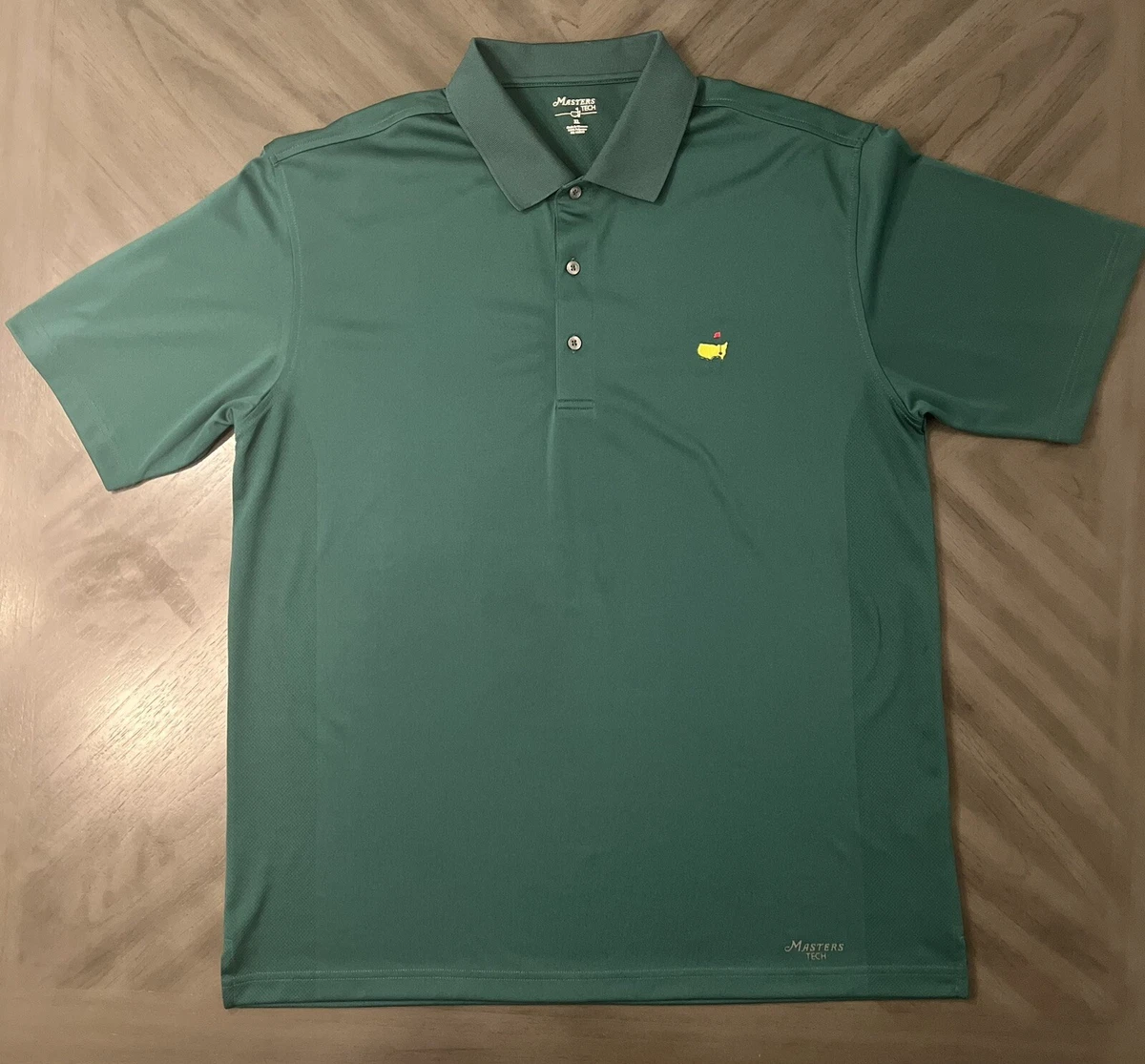 masters green performance tech golf shirt