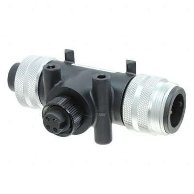 CONN T-ADAPTER 4P-4P/4P F-F/M