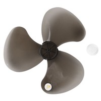 12/16 Zoll LüFterflüGel 3/5/7 BläTter Kunststoff BläTter Ventilator Ersatzteile