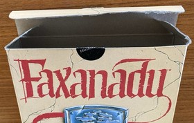 NES ~ FAXANADU ~ Nintendo Game NES-FX-GBR Game Cart Sleeve Inst Boxed Pal