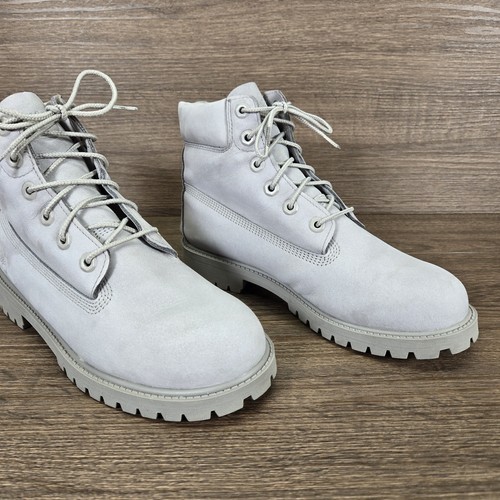 Timberland Grey Nubuck Leather Ankle Boots A172F Lace Up Size UK 5.5 - Picture 17 of 19